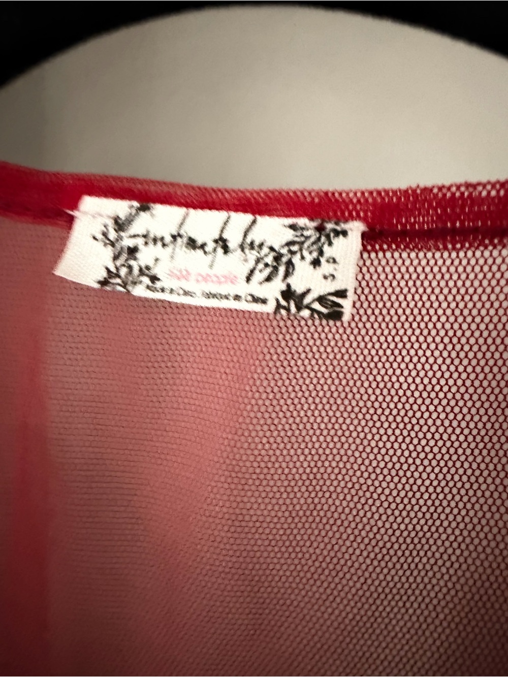 Free People Black Marble Tank in Raspberry - Picture 9 of 9